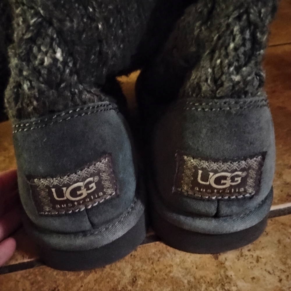 UGG Sweater Style Boots - Picture 3 of 5